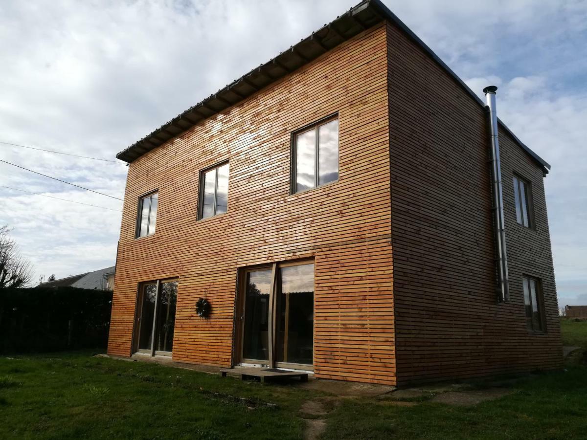 Maison Ecologique En Paille La Chapelle-Encherie Bagian luar foto